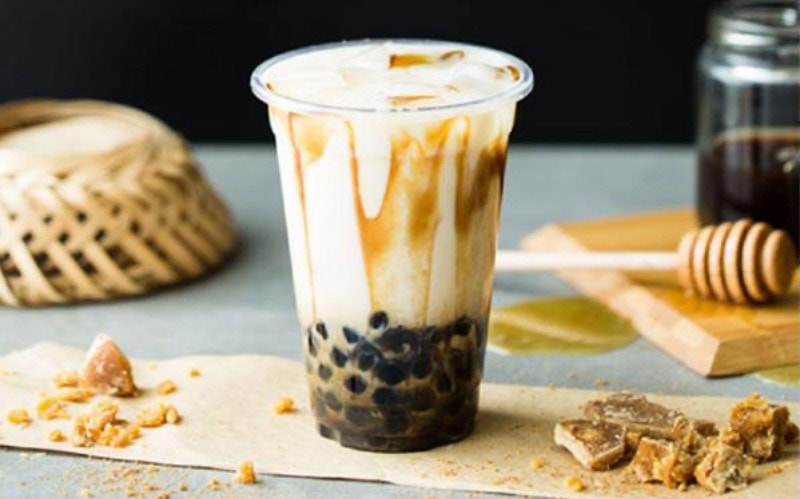 Hình ảnh Sữa Tươi Đường Đen Trân Châu Hoàng Kim