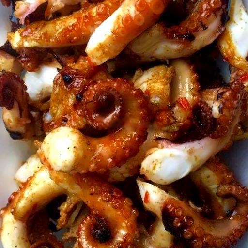 Hình ảnh Bạch tuộc nướng kiểu hàn