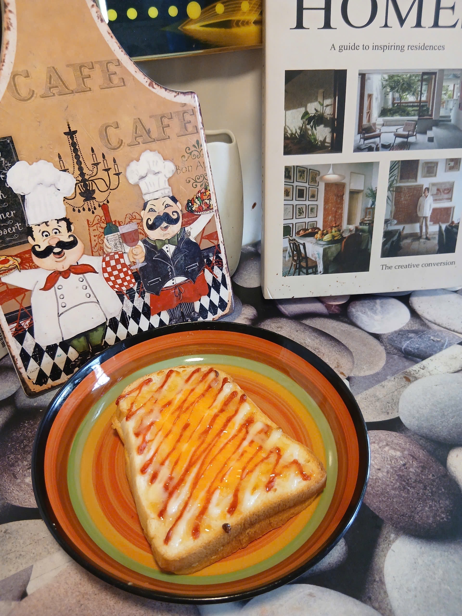 Hình ảnh Sandwich jăm-bông phô mai