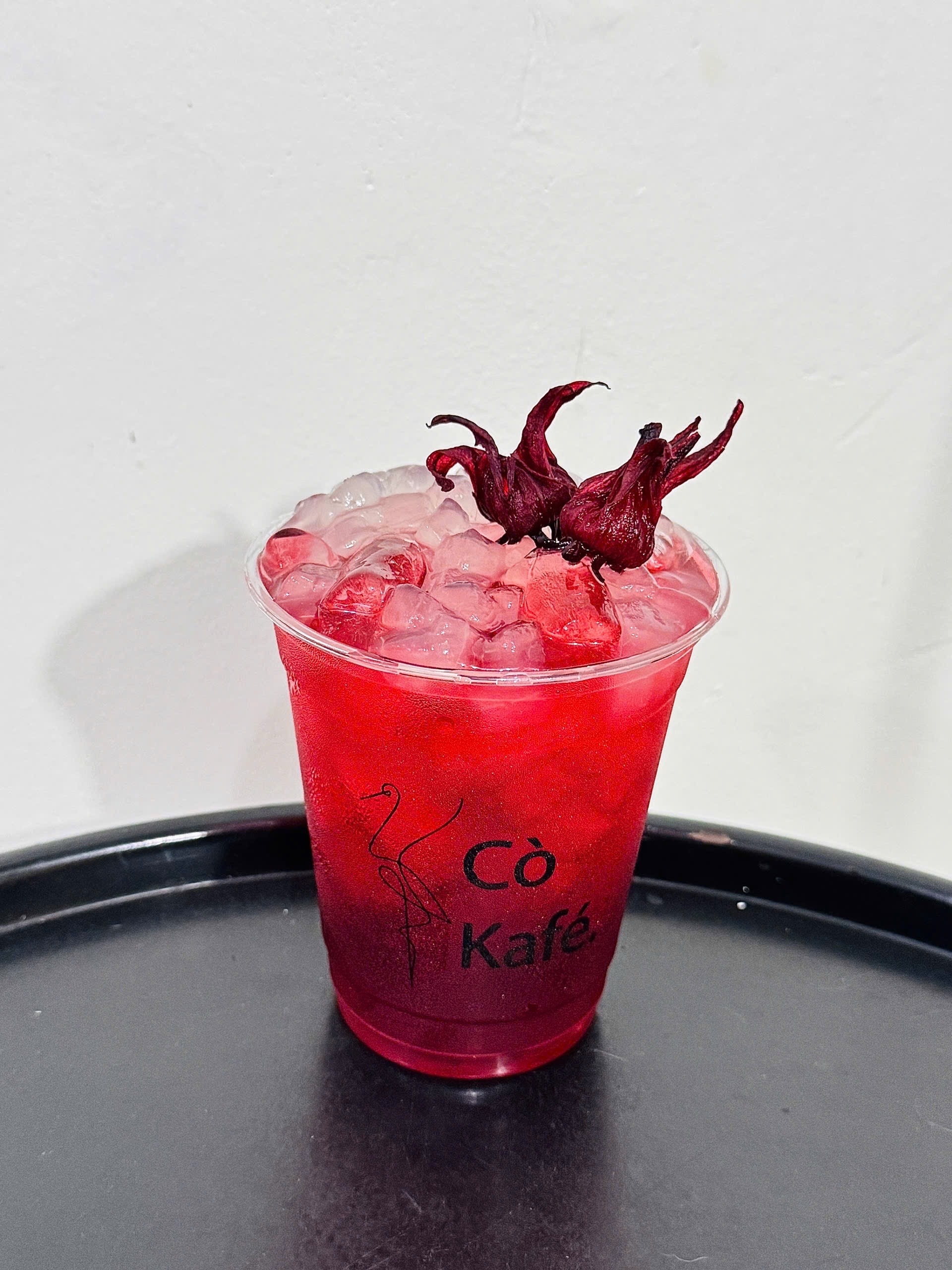 Hình ảnh Trà Hibiscus Bưởi Hồng