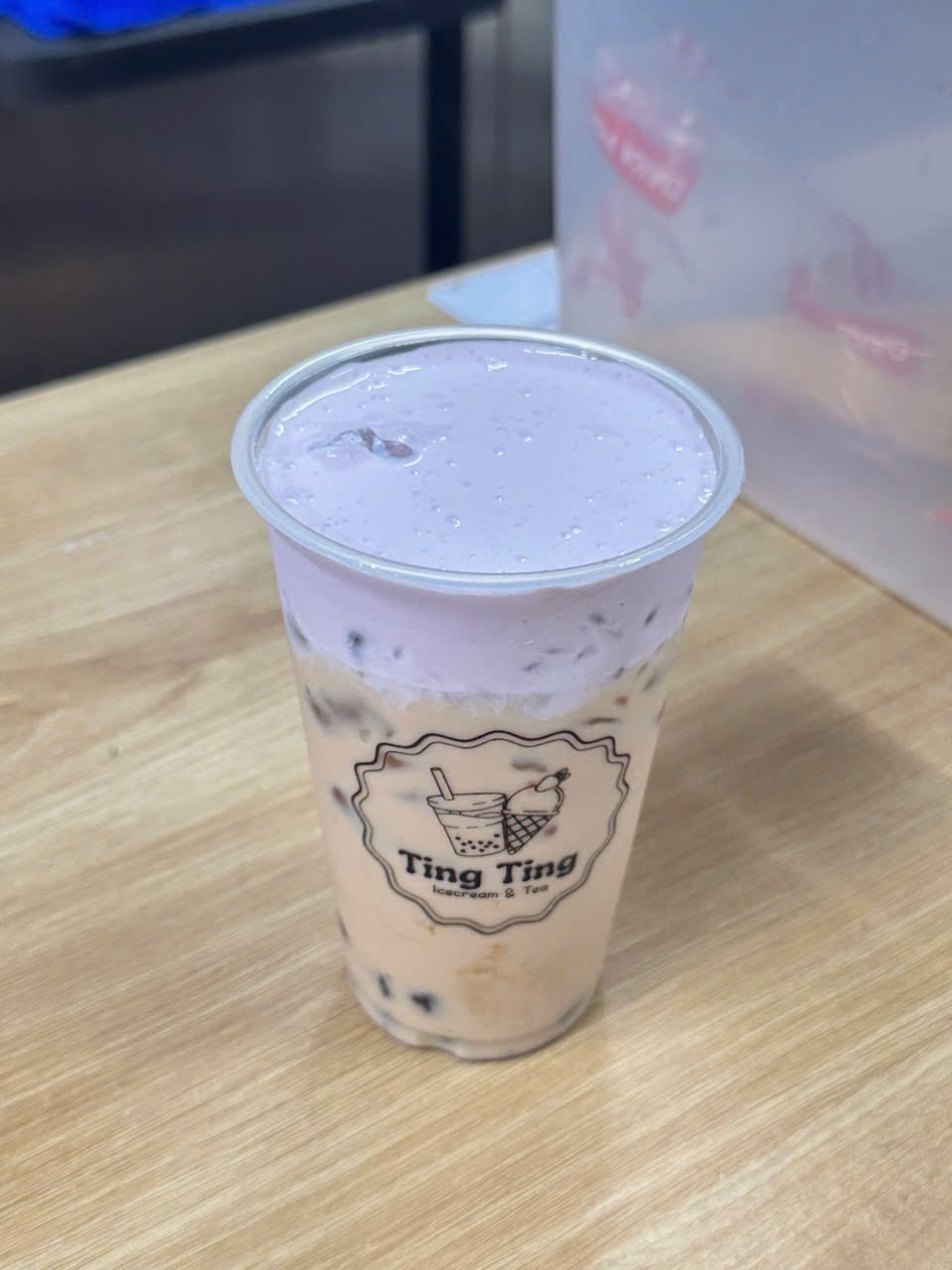 Hình ảnh Trà sữa khoai môn