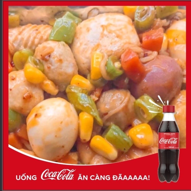 Hình ảnh Mì trộn đặc biệ thêm mì full topping + Coca
