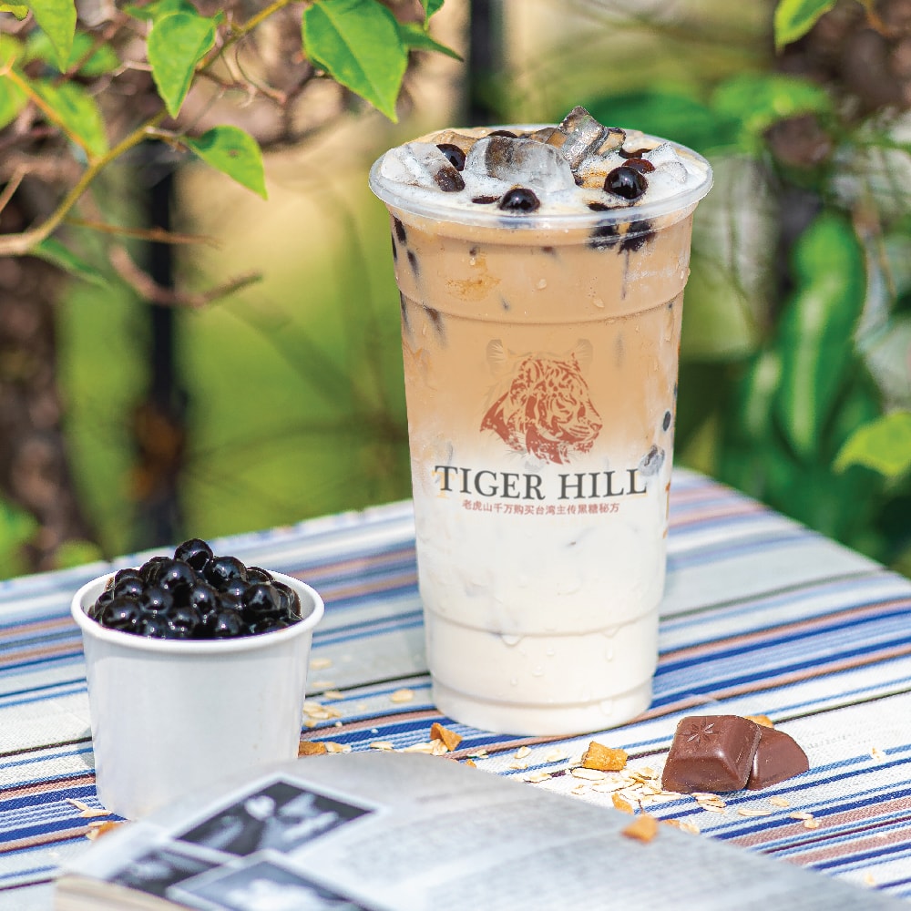 Hình ảnh Sữa tươi cappuccino trân châu đường đen