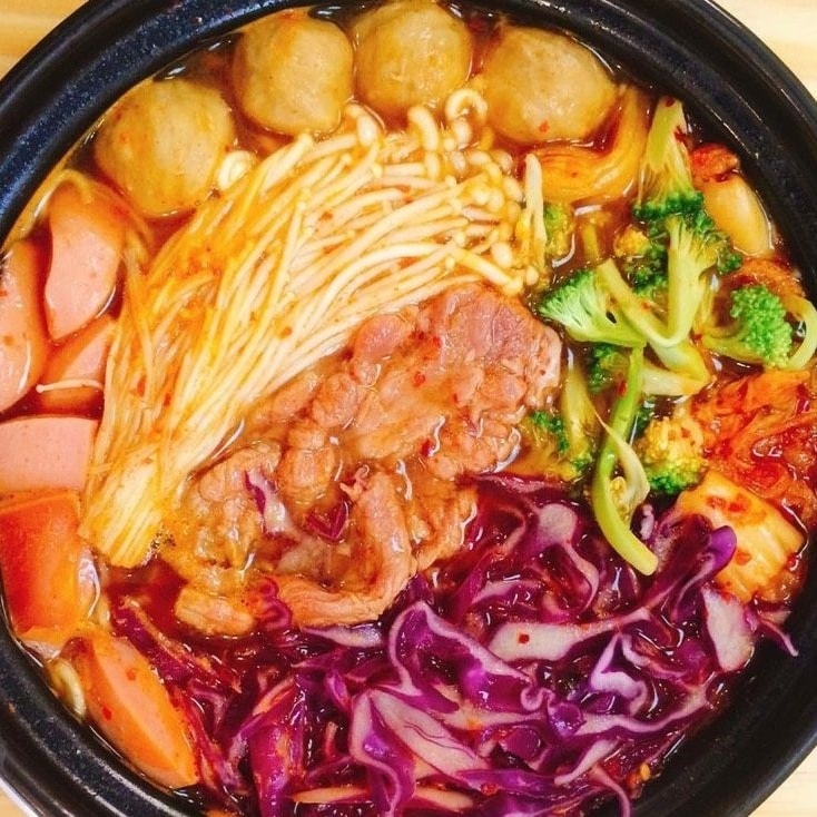 Hình ảnh 2 Mì cay Bò + 2 Trà tắc