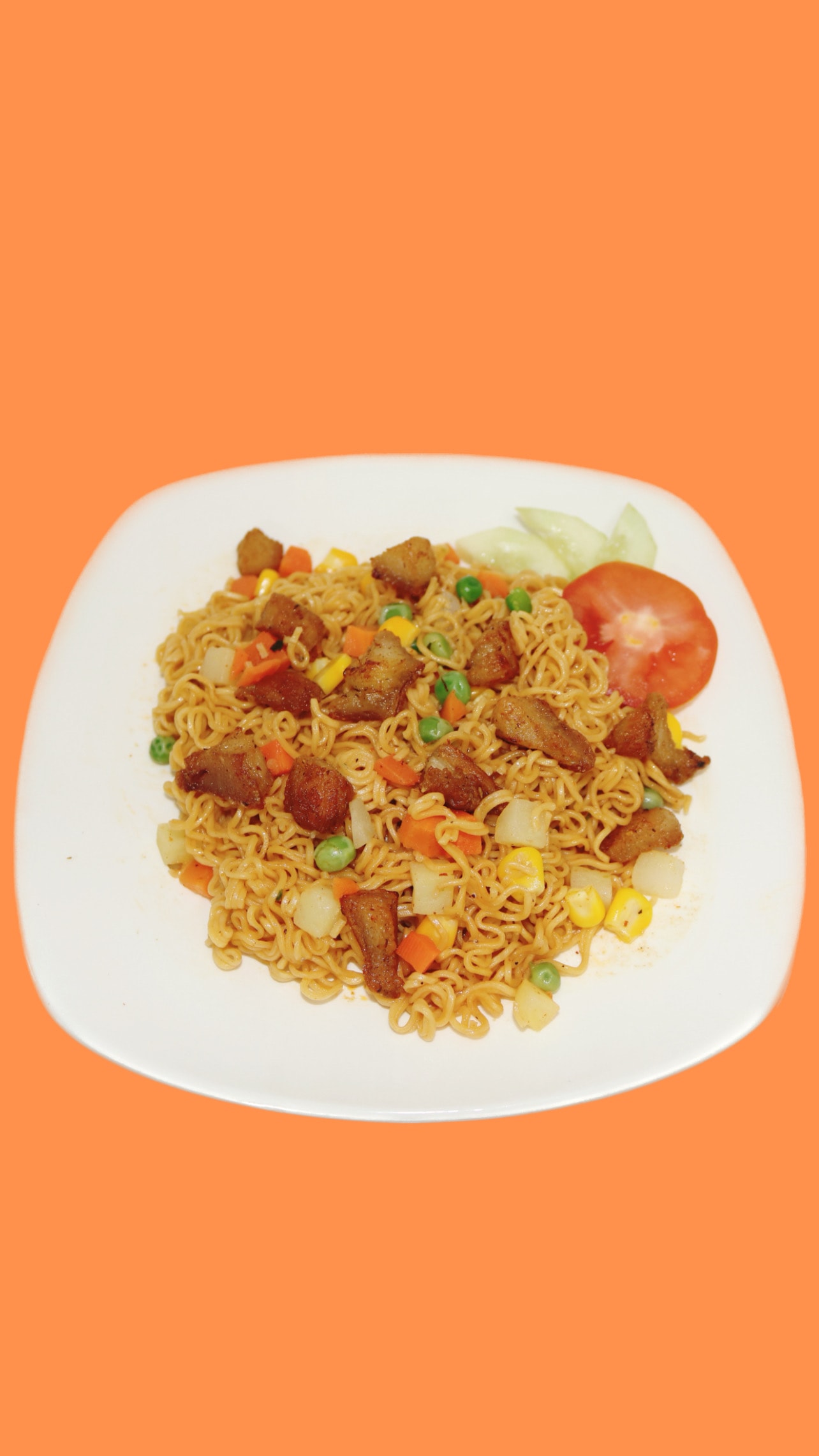 Hình ảnh Mì Trộn Tóp Mỡ Chua Cay