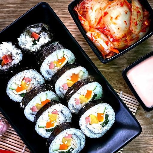 Hình ảnh Kimbap chay