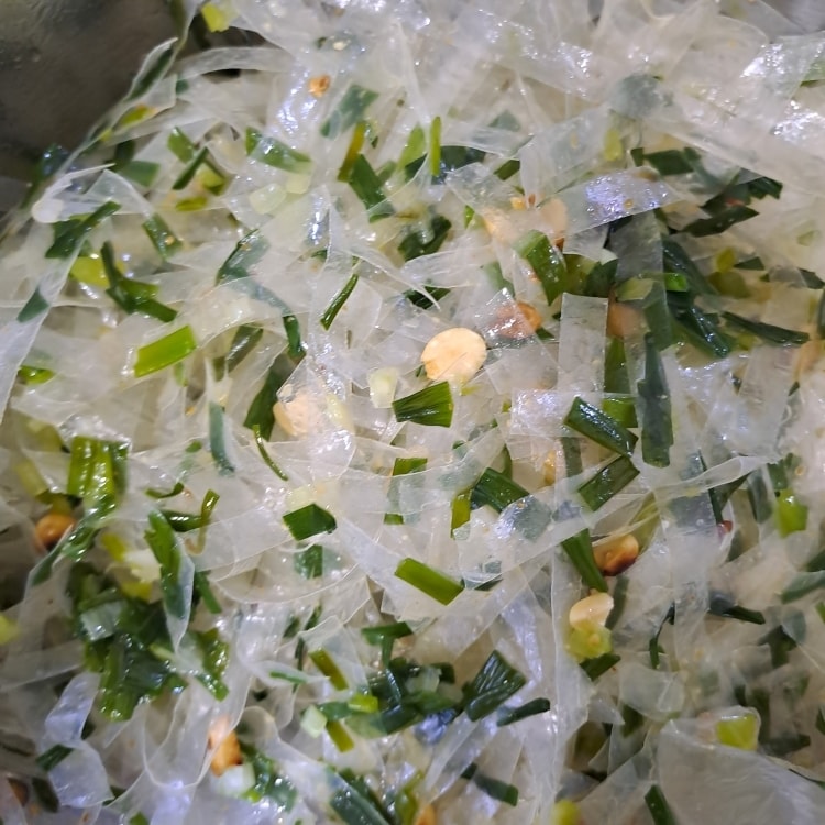 Hình ảnh Dẻo sương trộn siêu mỡ hành không trứng