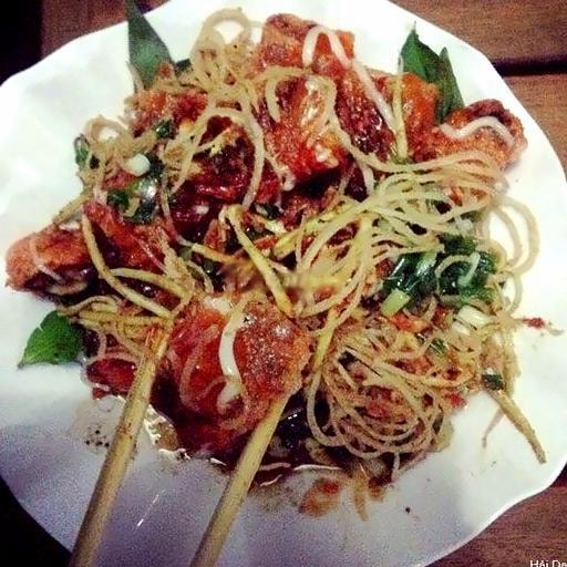 Hình ảnh Bánh tráng cuốn bì