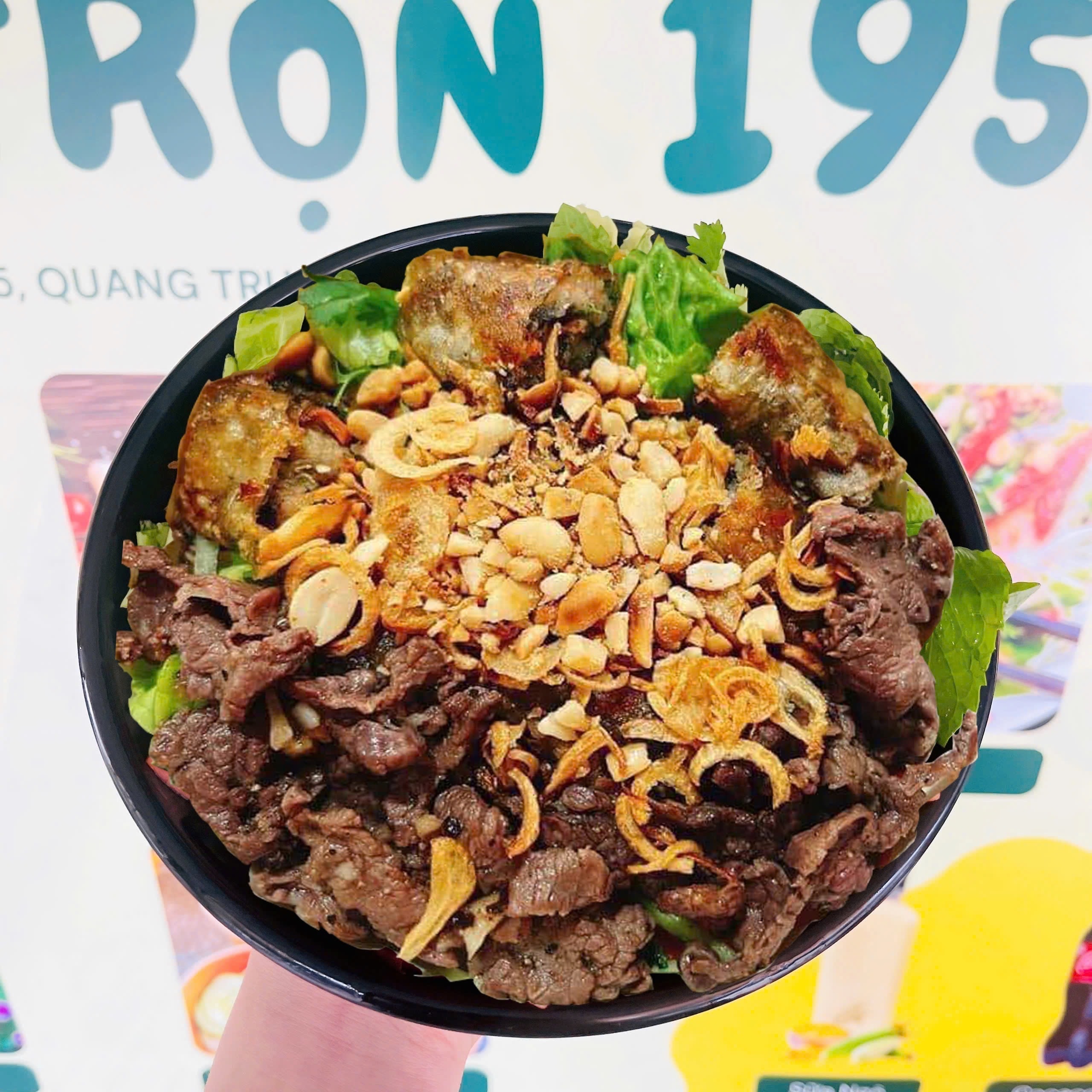 Hình ảnh Bún trộn Nam Bộ