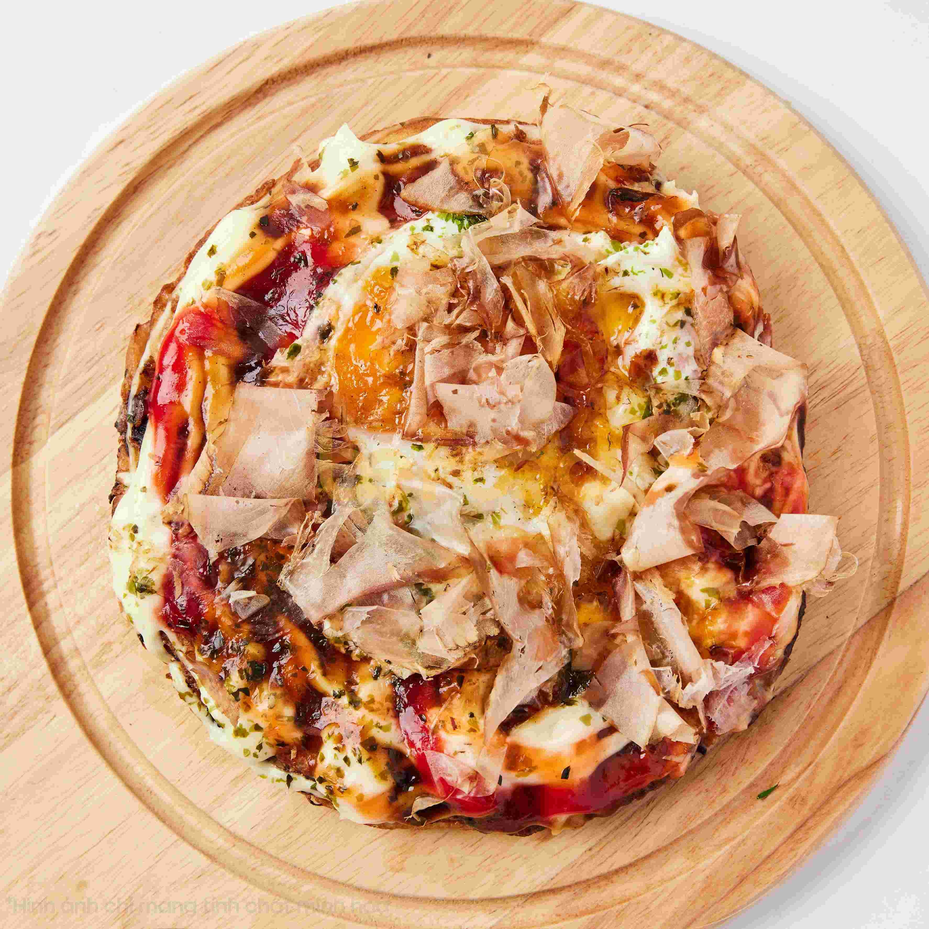 Hình ảnh Okonomiyaki - bánh xèo Nhật Bản