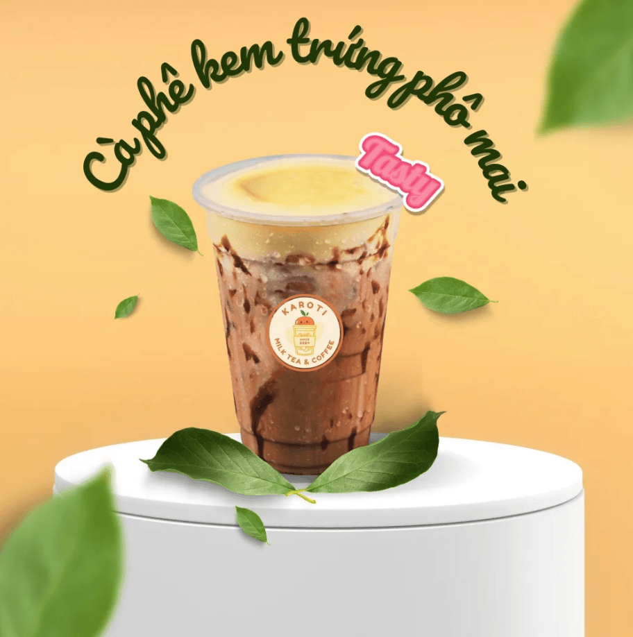 Hình ảnh Cà phê kem trứng