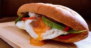 Hình ảnh Bánh mì ốp la