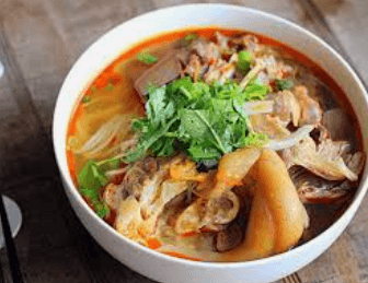 Hình ảnh Bún bò tái giò