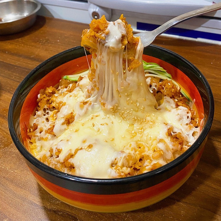Hình ảnh Cơm Kimchi Phô Mai Đút Lò
