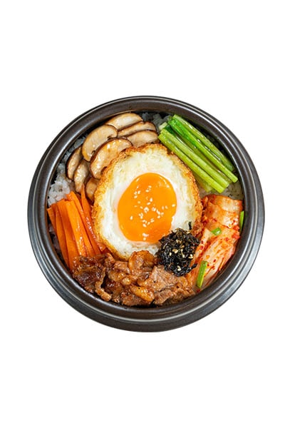 Hình ảnh Cơm trộn thịt bò Mỹ.