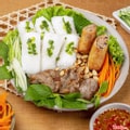 Hình ảnh Bánh Hỏi Thịt Nướng - Chả Giò