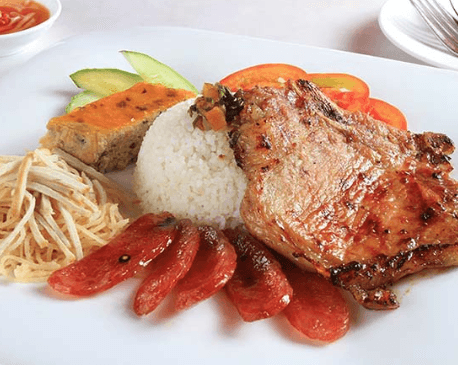Hình ảnh Cơm sườn lạp xưởng