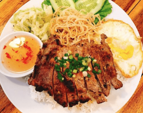 Hình ảnh Cơm sườn trứng