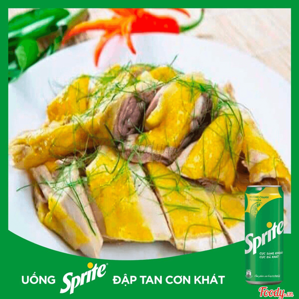 Hình ảnh Gà  luộc nửa con - sprite