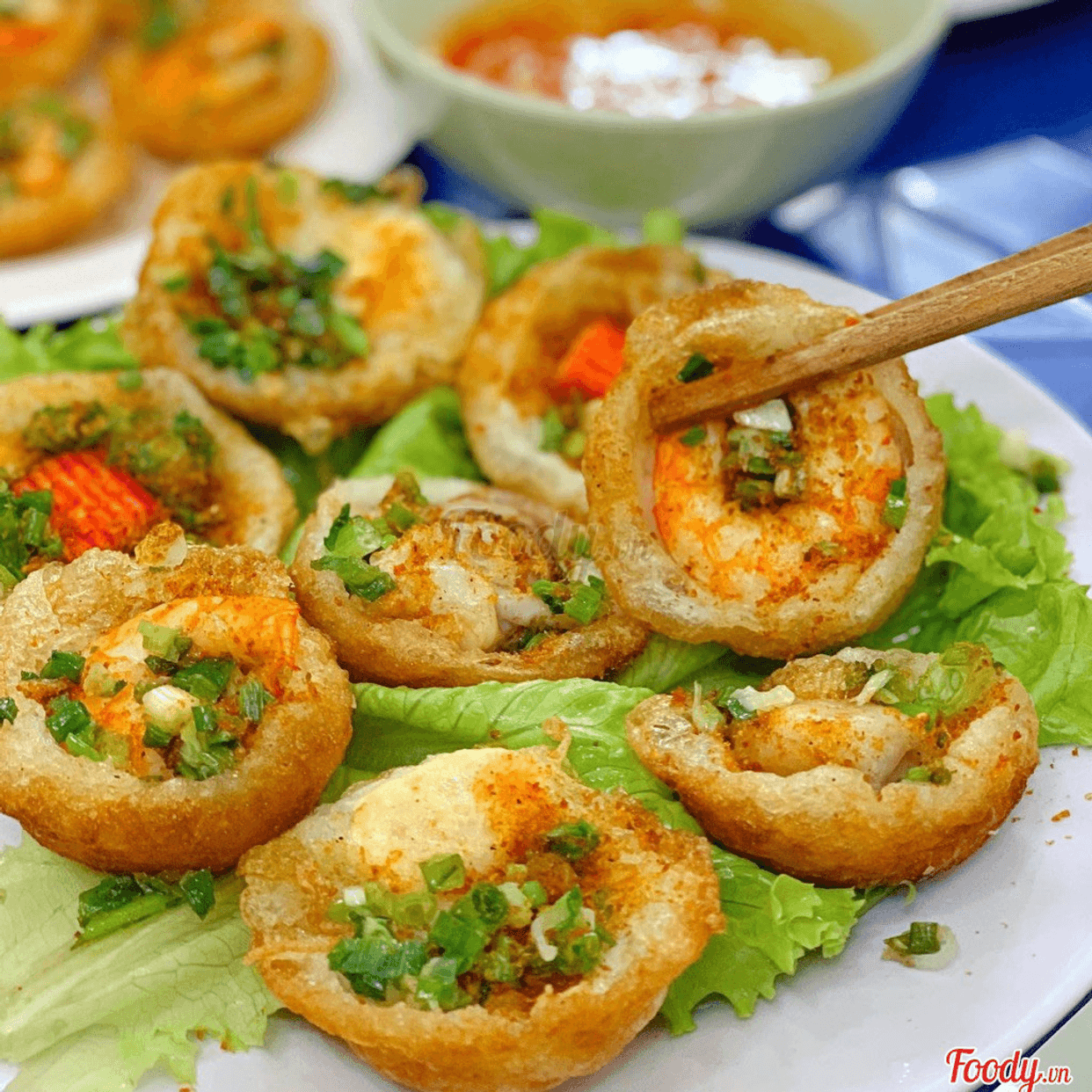 Hình ảnh Bánh khọt tôm - trứng (4 tôm + 3 trứng)