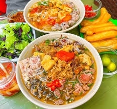 Hình ảnh Bún riêu suất đầy đủ