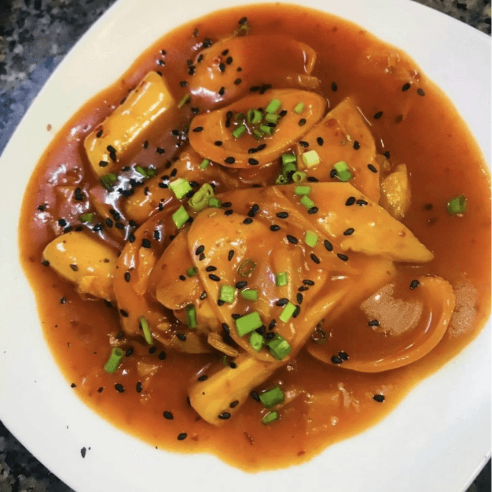 Hình ảnh Tokbokki nhân phomai