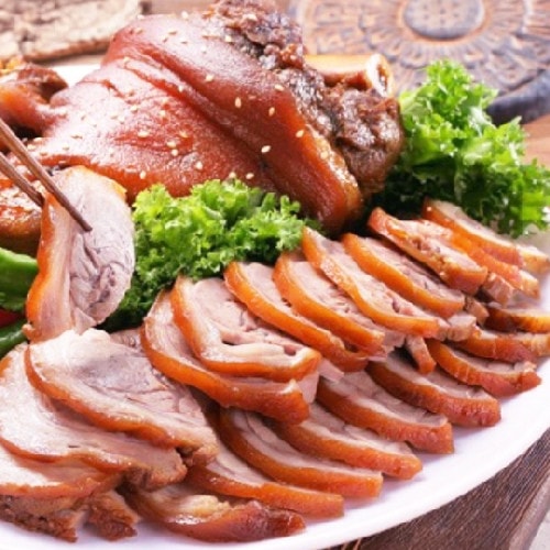 Hình ảnh 0.5 Kg Giò Heo Rút Xương Nướng