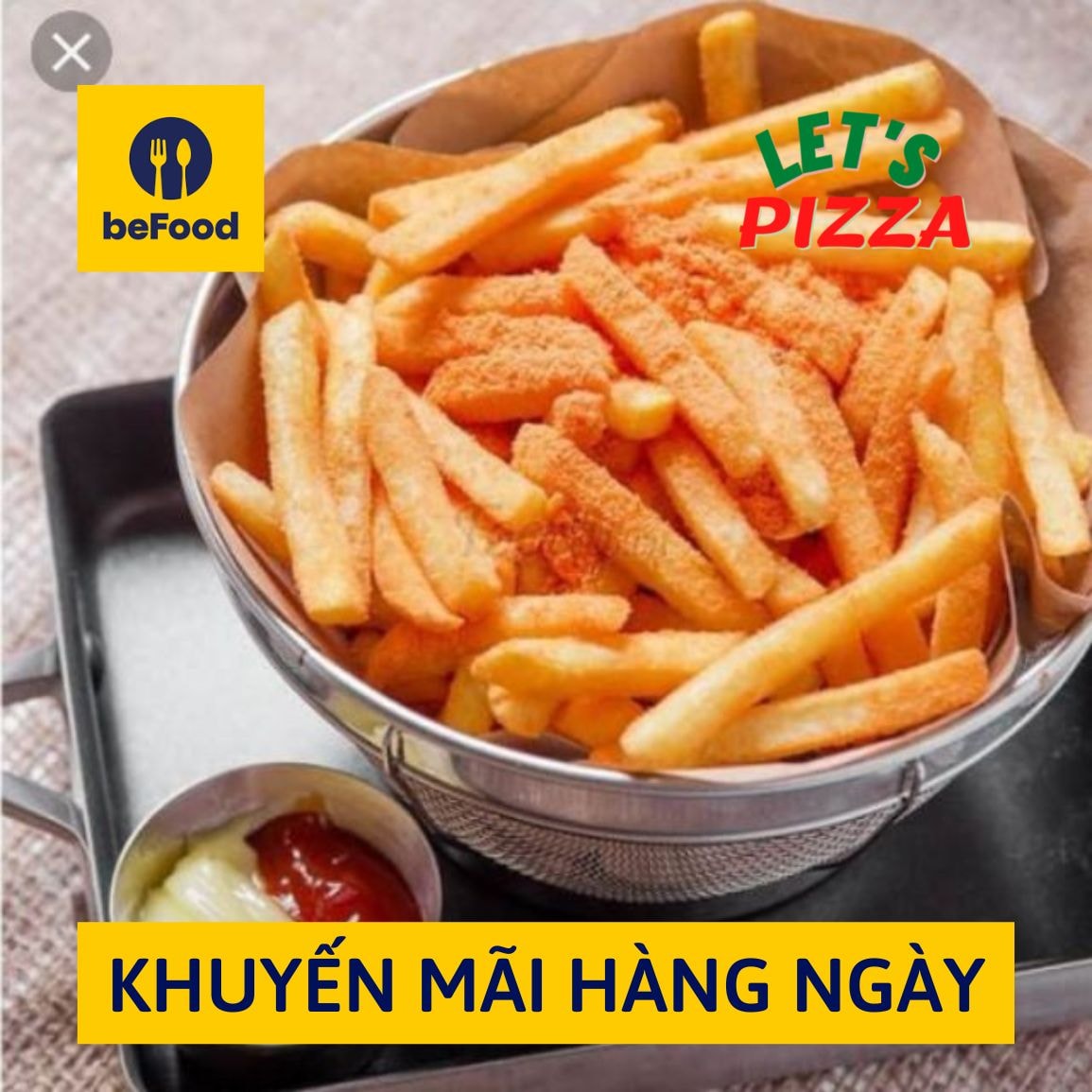 Hình ảnh Khoai tây Lắc Phô mai