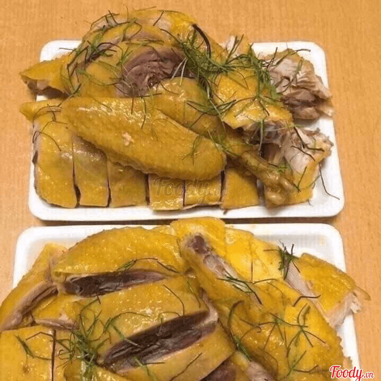 Hình ảnh Gà Ủ Muối Hoa Tiêu Cả Con ( ăn nóng )  - Xôi Nếp