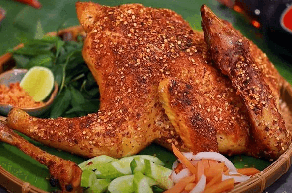 Hình ảnh Gà nướng muối ớt +10bánh bao 
