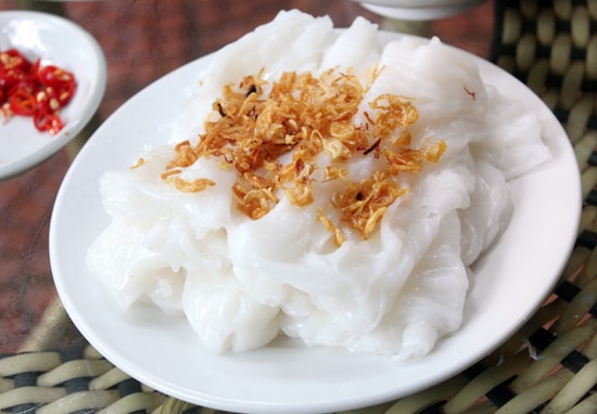 Hình ảnh Bánh cuốn không nhân không chả