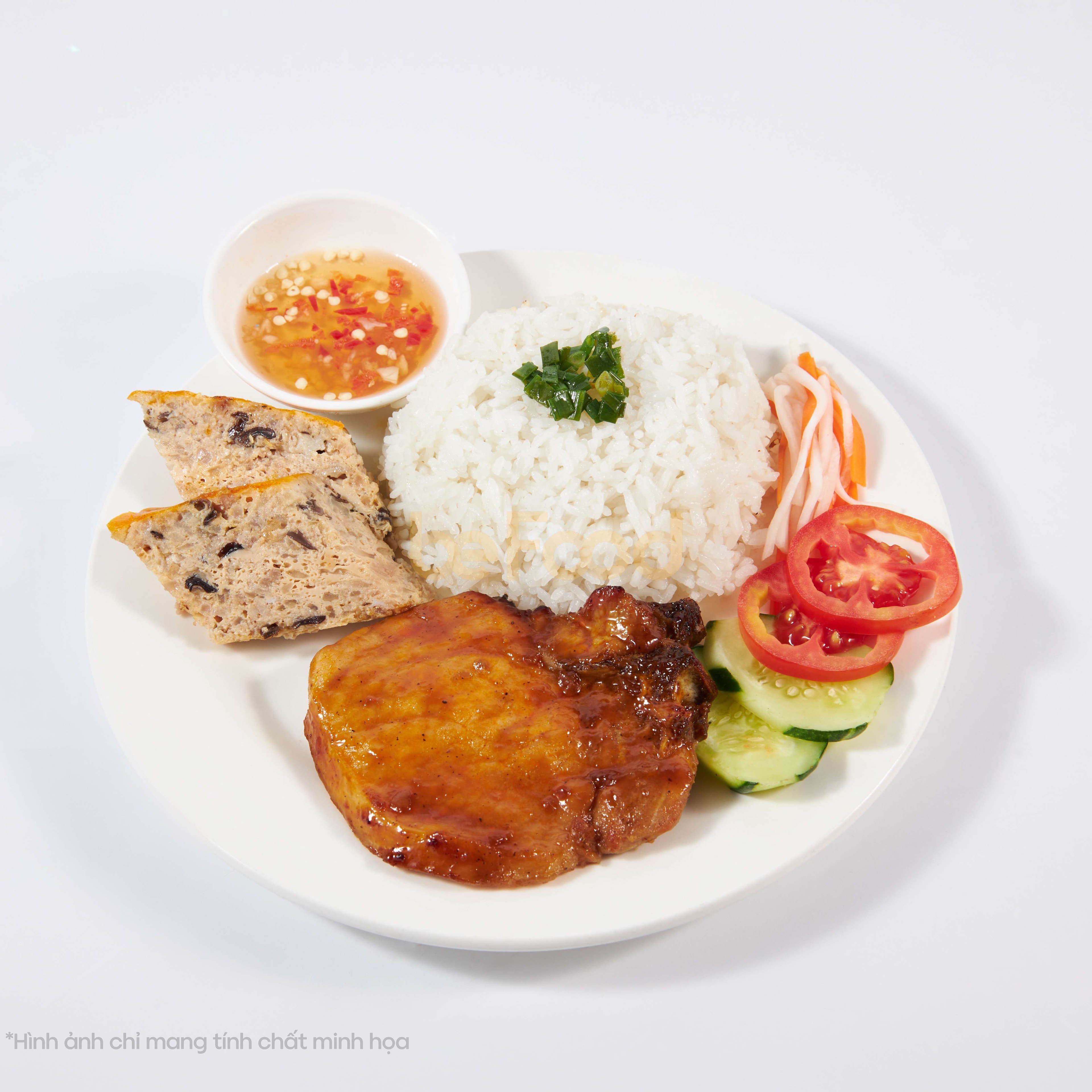 Hình ảnh Cơm sườn chả