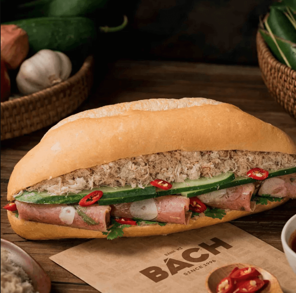 Hình ảnh Bánh mì nem ruốc