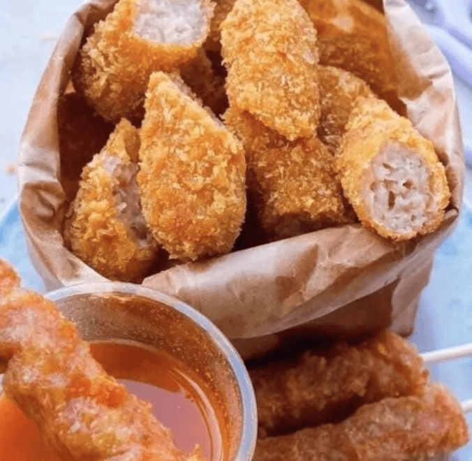 Hình ảnh 5 Nem chua vỏ giòn rán