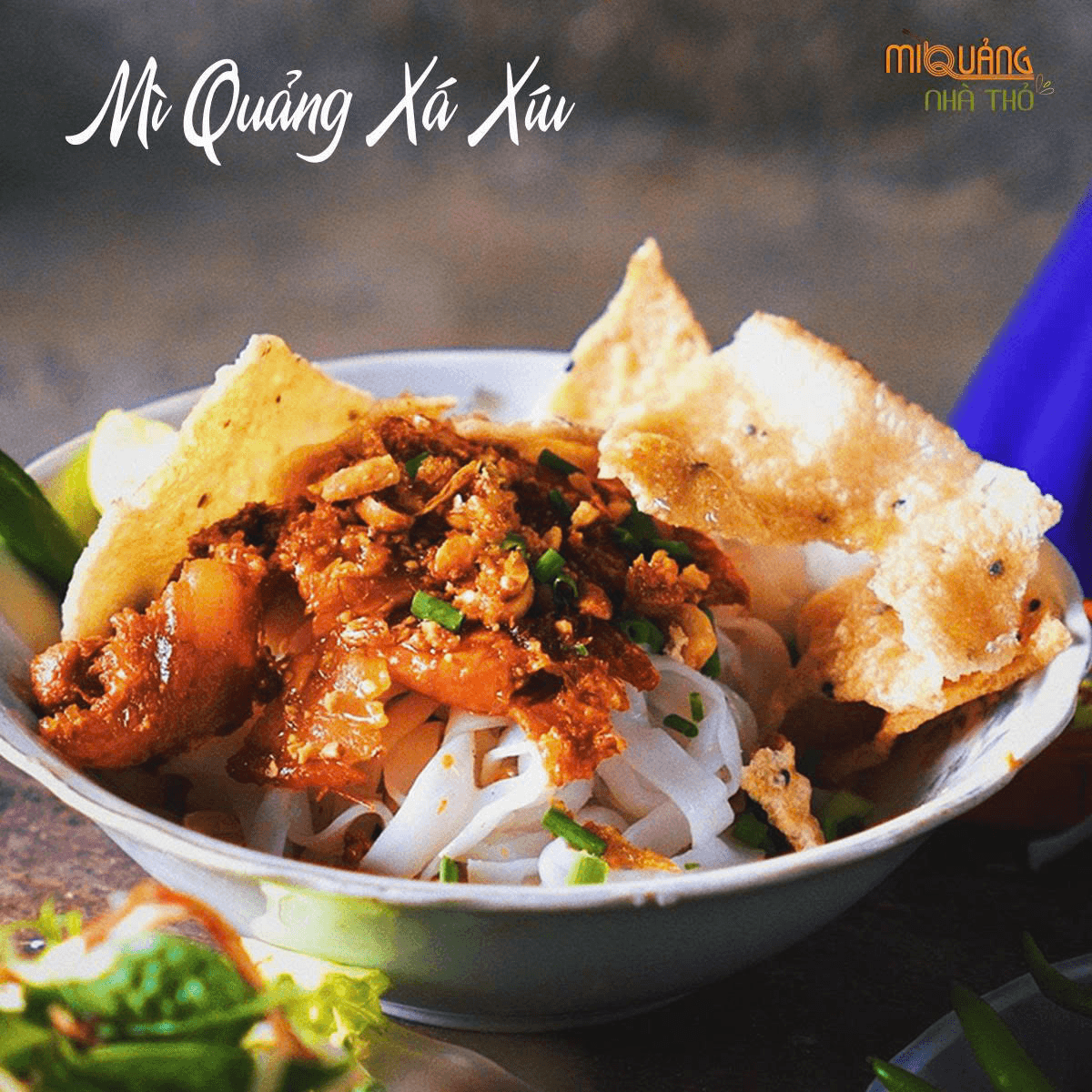Hình ảnh Mì quảng xá xíu