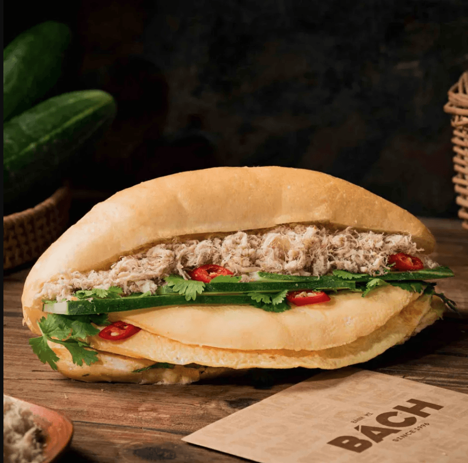Hình ảnh Bánh mì trứng bò khô