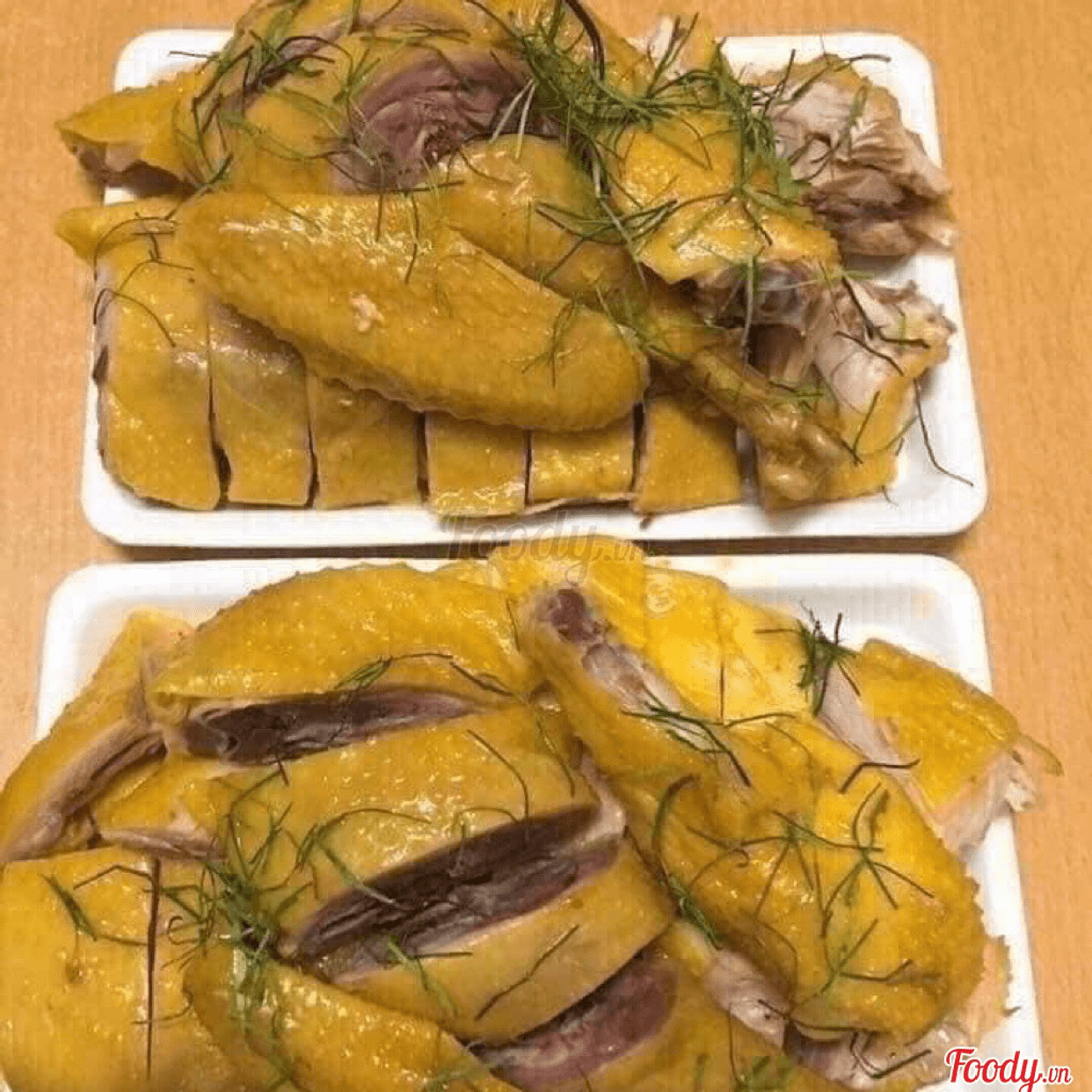 Hình ảnh Gà muối tiêu nửa con