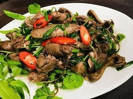 Hình ảnh Chim câu xào hành răm