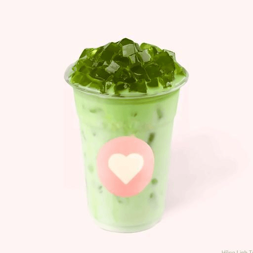 Hình ảnh Matcha thạch trà xanh