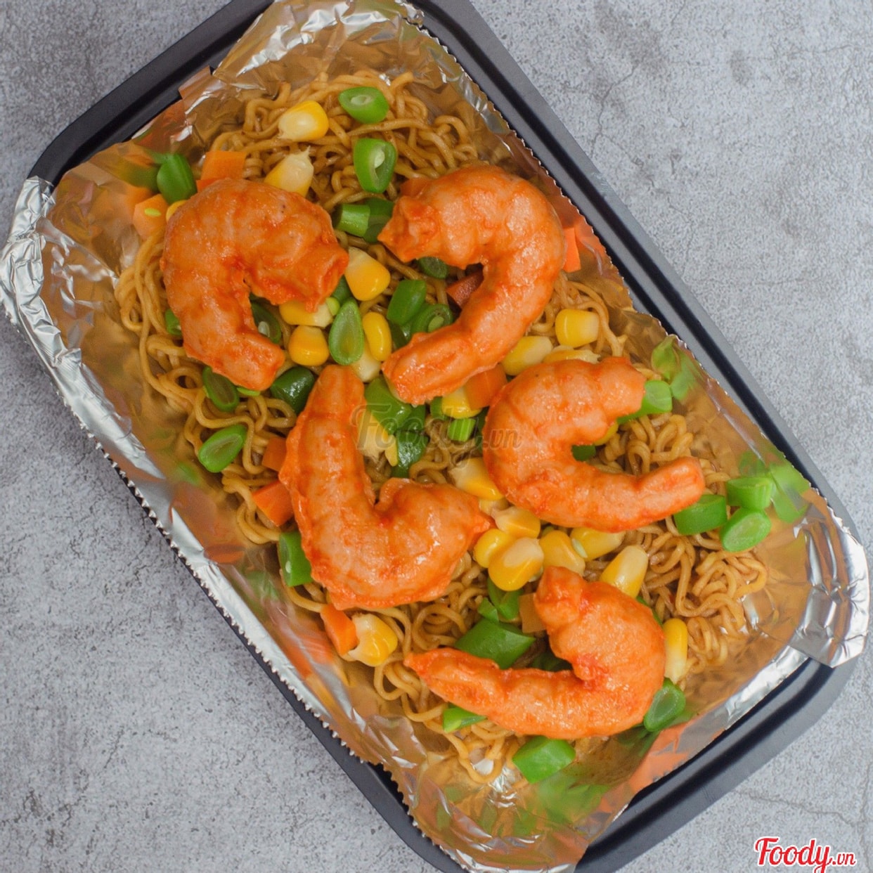 Hình ảnh Mì Trộn Tôm Con