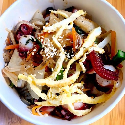 Miến trộn hải sản