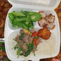 Cơm - Thịt Quay - Gà Sốt - Thịt Xào