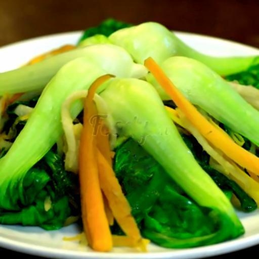 Rau luộc thập cẩm chấm chao