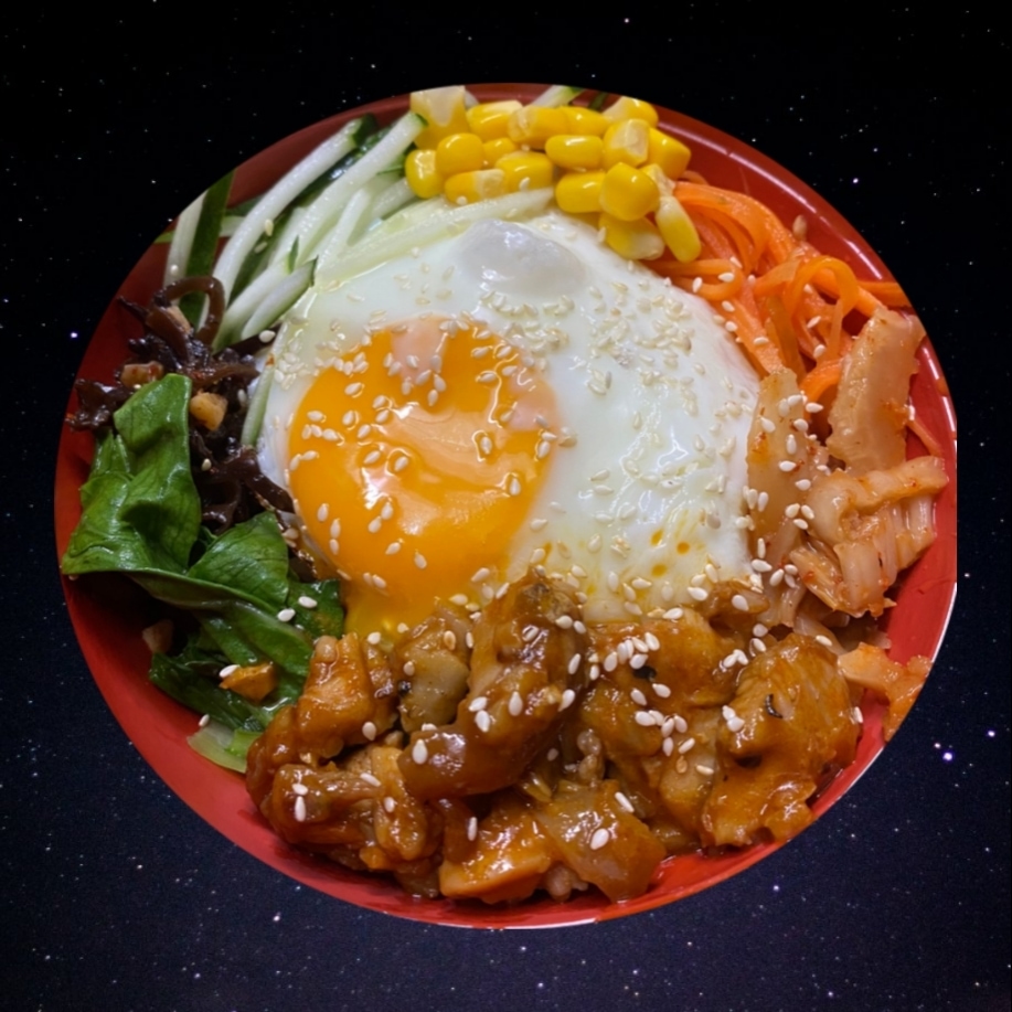 Cơm Trộn Gà Xốt Cay