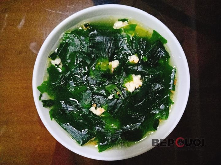 canh rong biển 