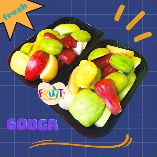 Trái Cây Cắt Sẵn Thập Cẩm - 600gr