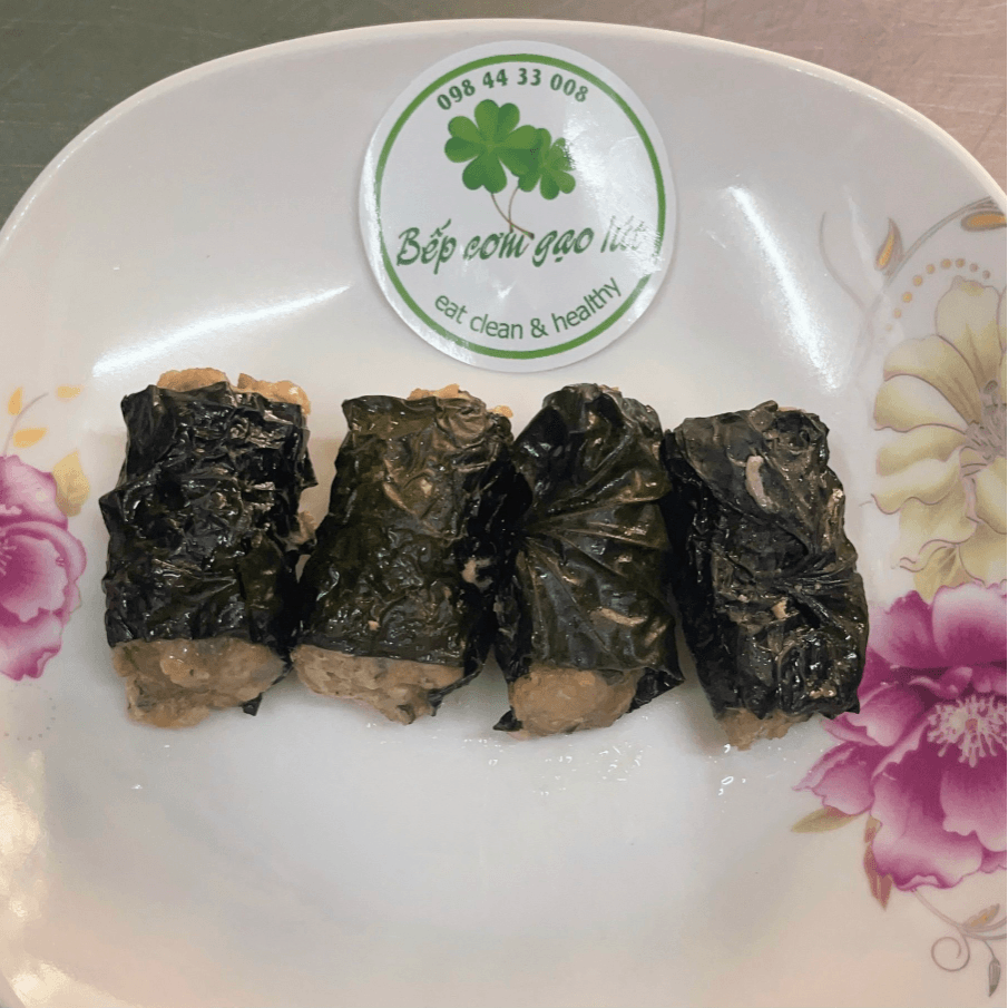 Chả Heo cute cuốn lá lốt