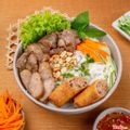 Bún Thịt Nướng Đặc Biệt - Nem Nướng - Chả Giò