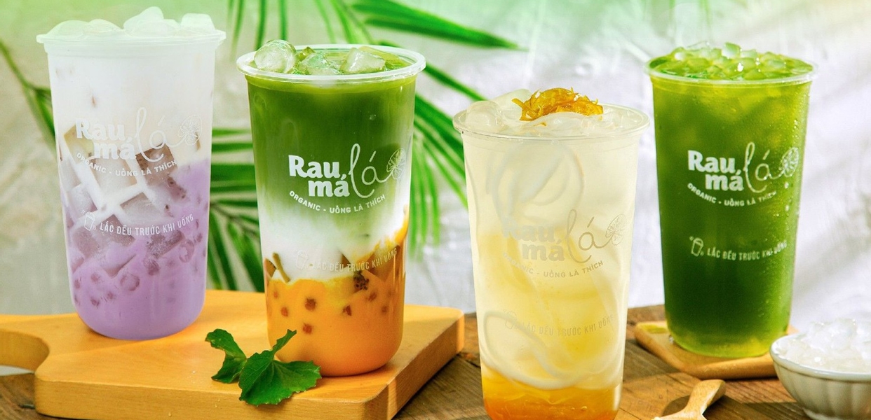 Hình ảnh Rau Má Lá - Nước Dừa & Sữa Đậu Nành - Mai Hắc Đế
