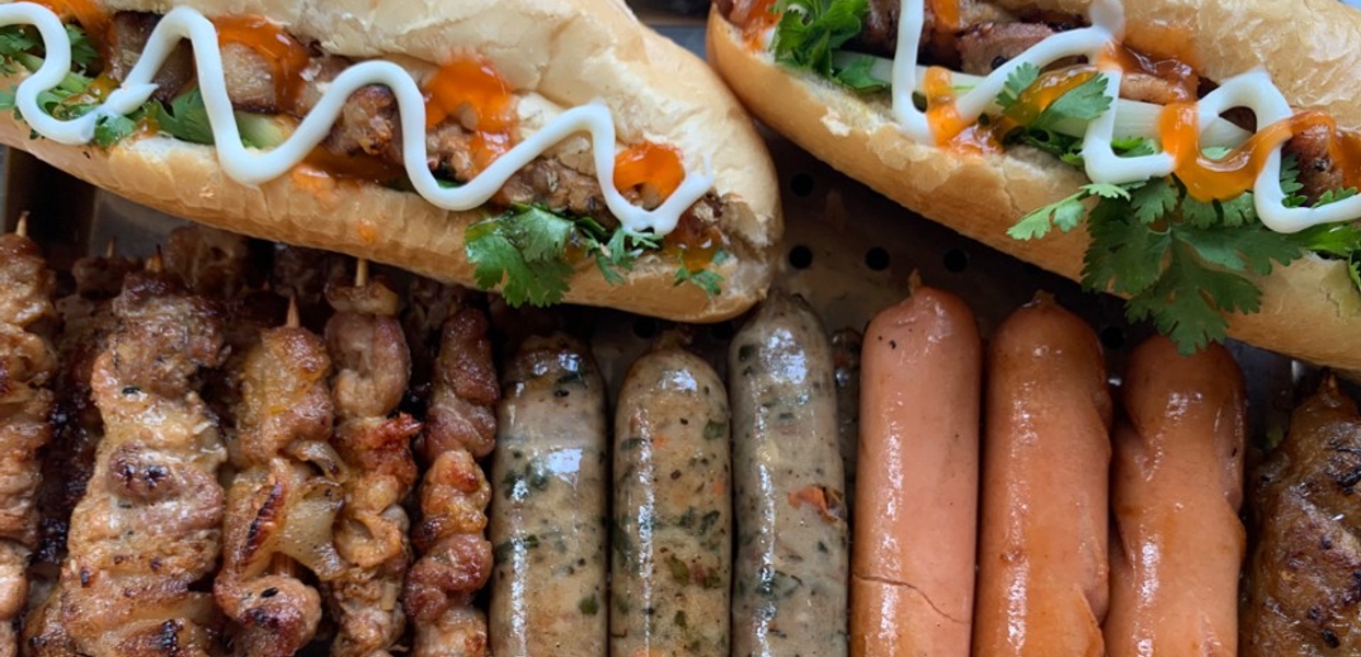 Hình ảnh Bánh Mì Thịt Xiên Nướng Cô Hà - Khương Hạ
